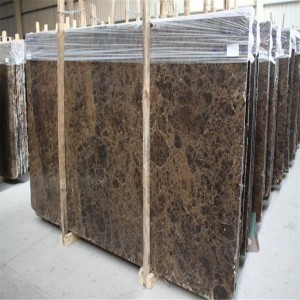 Dark Marron Emperador Marble Plattor