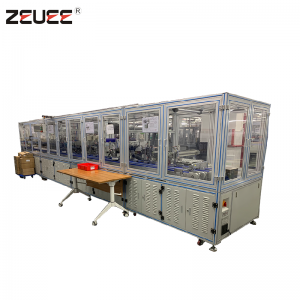 Sopande robottillbehör huvudborstmotorkomponenter automatisk montering maskin