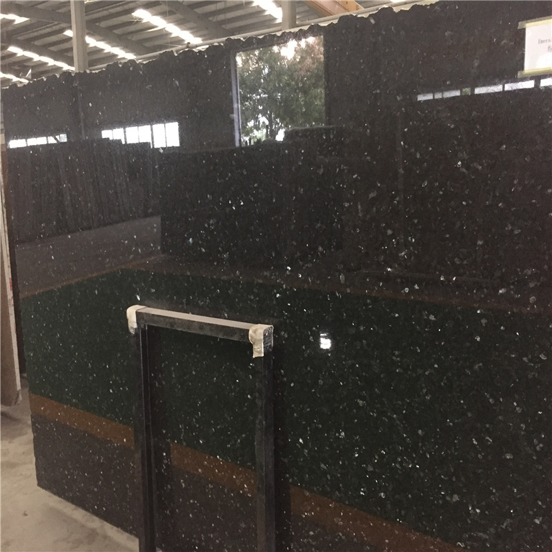 Labrador Verde Emerald Pearl Granite Platta