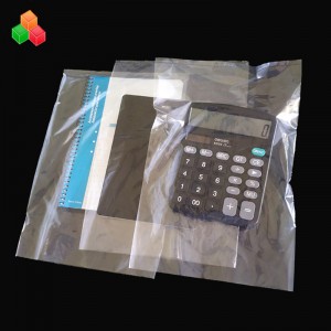 Partihandel specialtryckt logotyp transparent återvinningsbar shoppingförpackning giftfri plast pe-bröd \/ mellanmålspåse