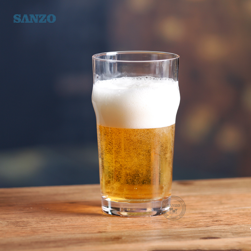 Sanzo 16oz Pint Beer Glasses Cup Craft Beer Pint Glass Machine Gjort billiga Pint Beer Glasses