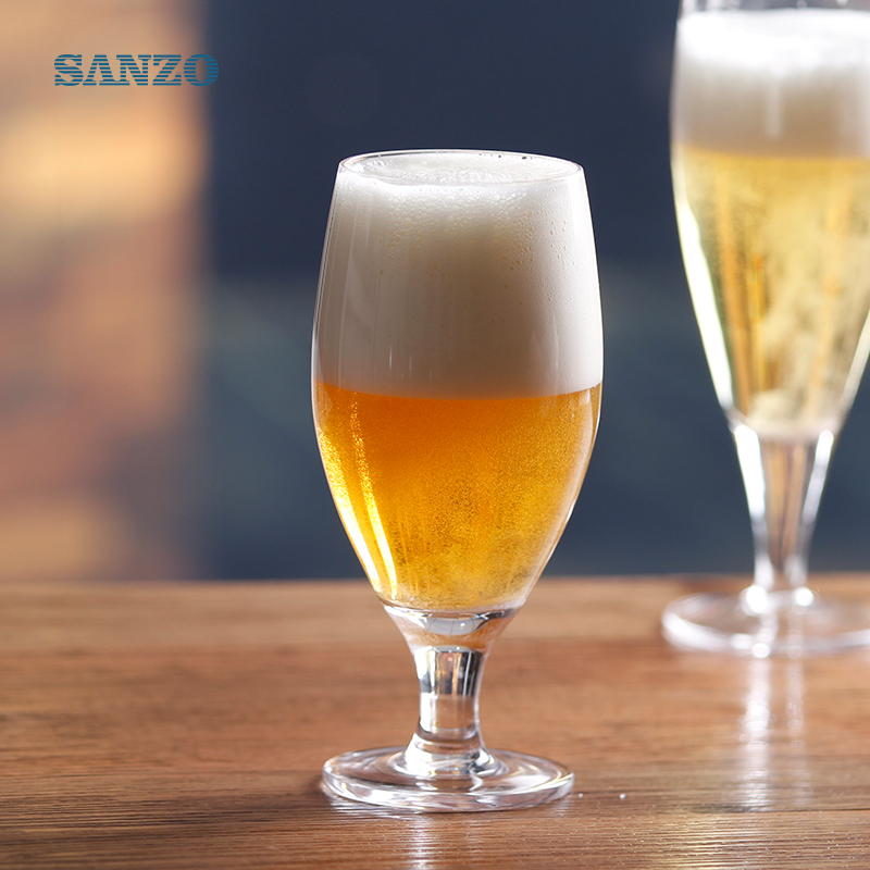 Sanzo Advertising Beer Glass Anpassade ölglas Pep Si Beer Glass