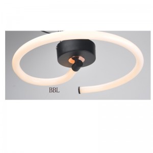 LED taklampa med akrylrör