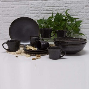 Keramisk enkel middagssats