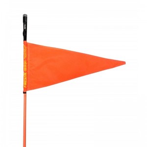 säkerhetsflaggor för cyklar