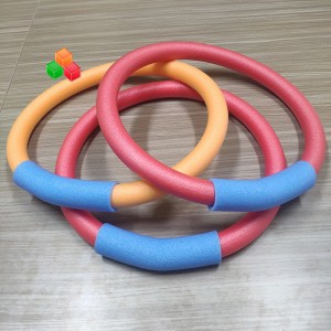 Bästsäljande marknadsföring rund massiv polyeten skum nudlarulle olika storlek färg EPE EVA skum pool pool nudlarör