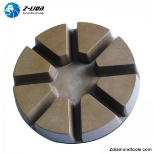 ZL-16A 3-tums hartshybridhård diamantkuddar för betong