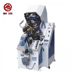 Skosmakande tåbestående maskin