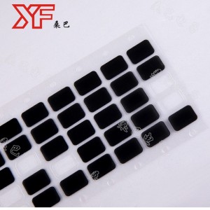 En silver-kol tryckt krets