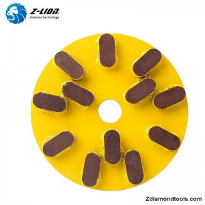 ZL-16MS harts diamantkoppslipskiva för polering av marmor