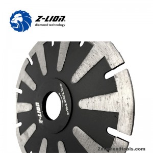 ZL-HB05 T-segmentets bästa diamantblad för granit med förstärkt ring