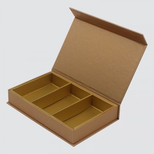 Custom Book Box Hhomemade Logo Te generös presentask