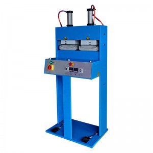 sko ÖVRE FÖRBEREDNING termoplastisk tålock-puffkoppling smälta fästmaskin