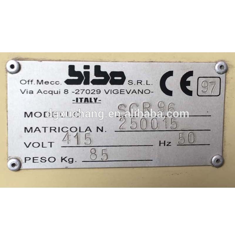 läderbältesmaskin bibo SCR-96 lossare