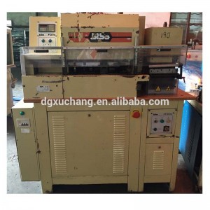 Bibo Automatisk stans- och stansmaskin för läderbälten