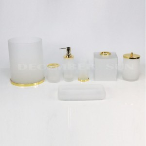 Uppenbar effekt frost Glasbadrumstillbehör