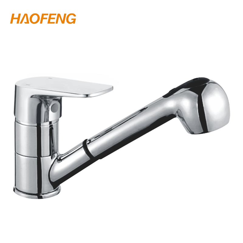 kitcken utdragbar kran flexibel spray-6809-A