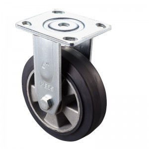 Heavy Duty - Förkromad hölje med Black2 TPE-hjul