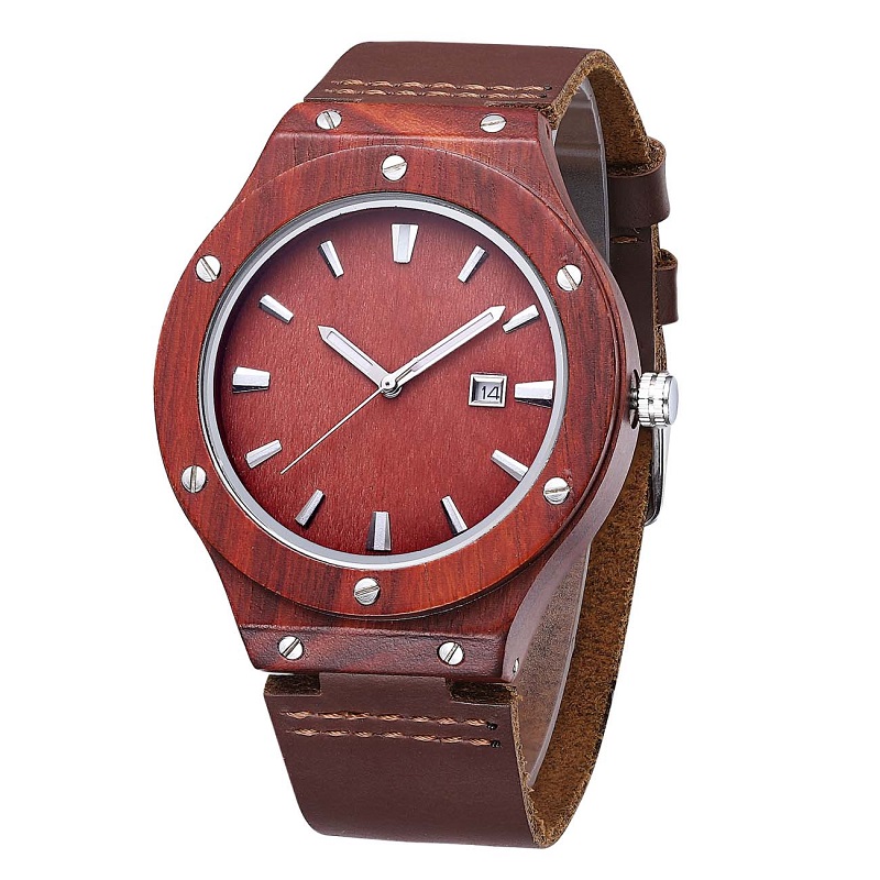 Armbandsvedklocka och bästa läder-valentinpar-armbandsur