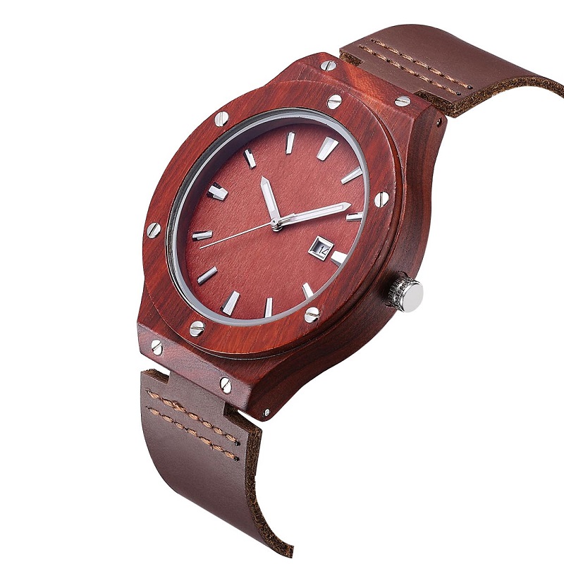 Armbandsvedklocka och bästa läder-valentinpar-armbandsur
