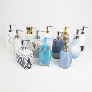 Olika stil badrum lotion tvål dispenser