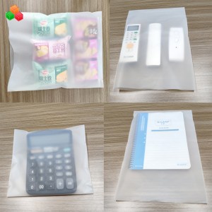 vattentät 100% biologiskt nedbrytbart majsstärkelse plast plagg tätningspåse