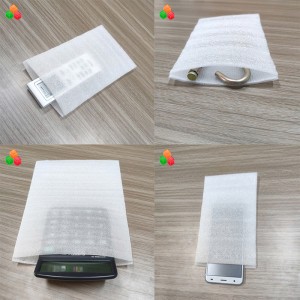 stötsäker antistatisk epe-skumpåse PE PO-filmförtjockning av expanderad polyetenförpackningspåse