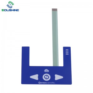 OEM Custom membranomkopplare med LED