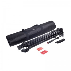 Kingjoy Professional Video Tripod, kraftigt stativsystem VT-3500 med 360 graders panoramavätskehuvud VT-3530