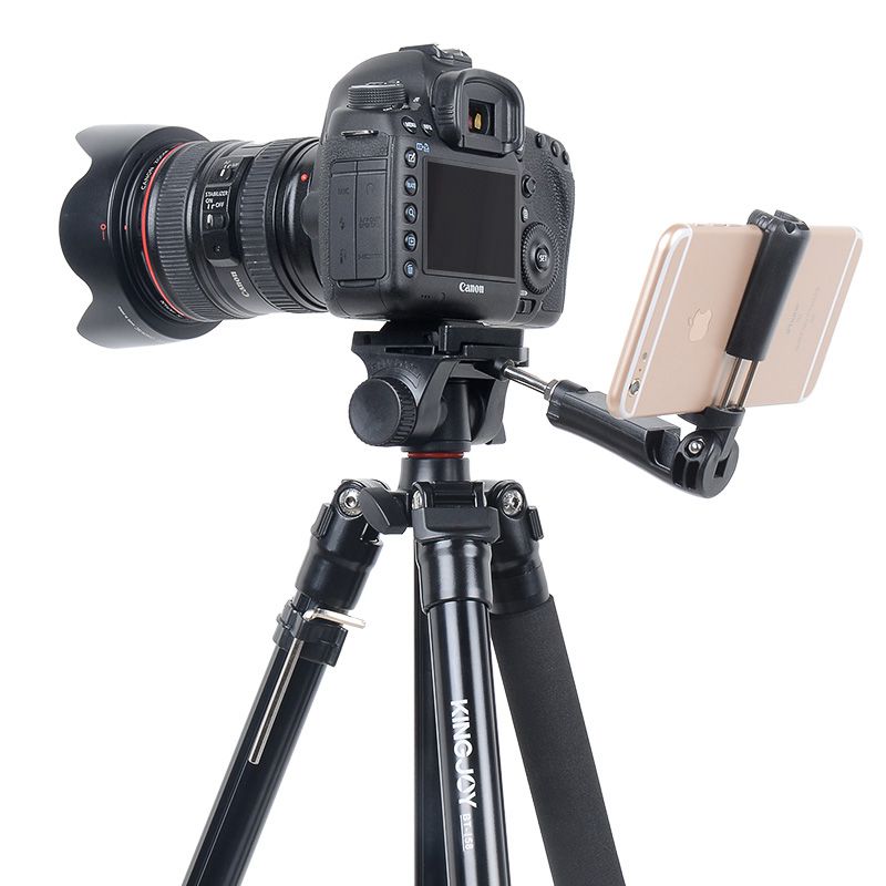 Kingjoy mini Tripod Kit BT-158 för kamera och smartphone