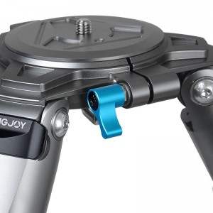 Kingjoy hetsäljande Avtagbart ben Kolfiberstativ för digitala kameror