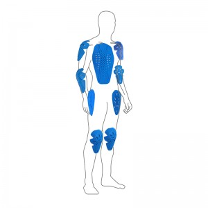 ACF-skum är gjord till en speciell skyddande kropp för att skydda människokroppen. (ACF)