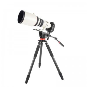 Kingjoy K6208 Heavey Duty Carbon Fiber Video and Photo Tripod