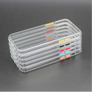 iPhone 11 TPU + PC 2.0 mm högkvalitativ inre anti-impact mobiltelefonfodral med oberoende botten