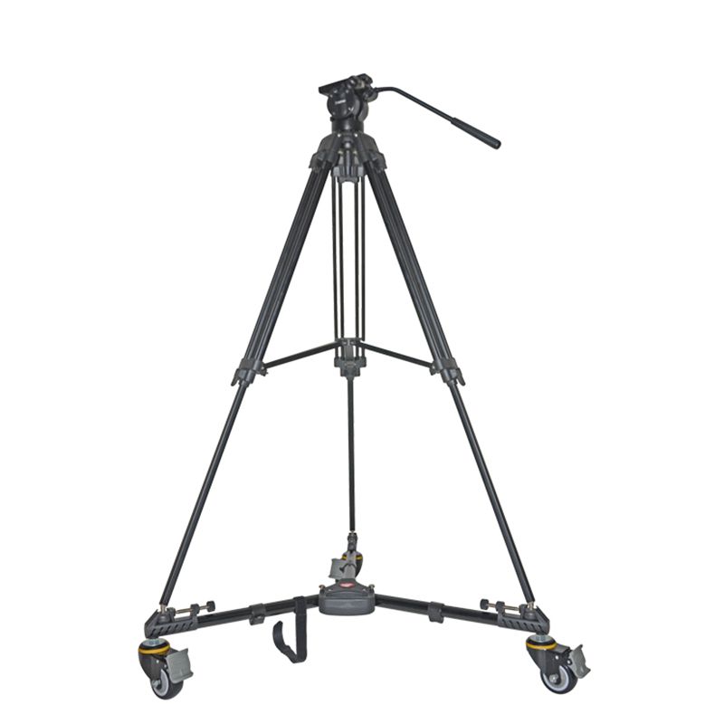 Kingjoy professional Heavy duty trehjuls video stativ dolly skjutreglage VX-600 andra stativtillbehör