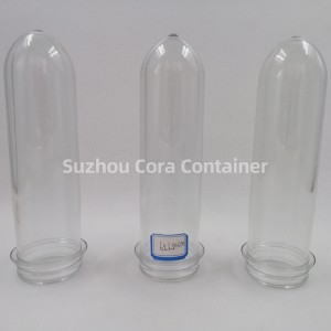 39mm 105g Halsstorlek57mm Plasitc Pet Preform för oljedricksvatten