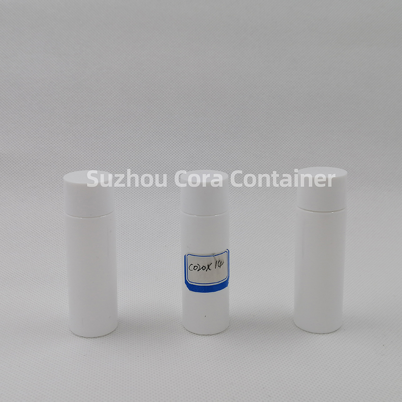 20ml Neck Size 14mm Pet Plast Cosmetisk Flaska med Screwing Cap