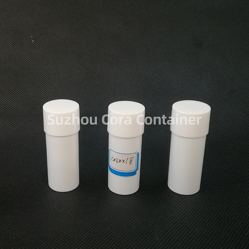 20ml Neck Size 18mm Pet Plast Cosmetisk Flaska med Screwing Cap