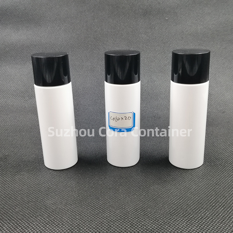 60ml Neck Size 20mm Pet Plastic Cosmetic Flaska med Screwing Cap