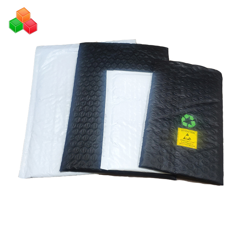 Konstruerade tryckbubbelpumpar med tryckta logotyper, slitskydd mot vadderad plastpåse (co extruded poly Shipping hölje bubbelpool wrap bag)