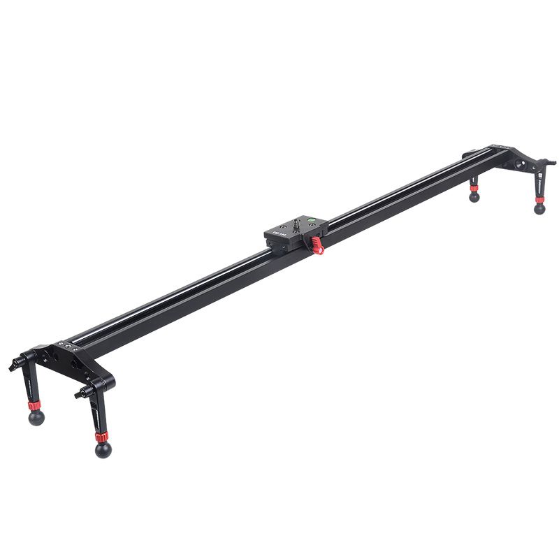 KINGJOY VM-1000 mm Length Aluminium Weasure Camera Rail Slider med Smooth Movement for Photo and Video