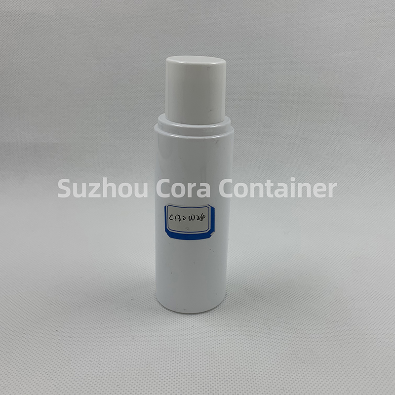 130ml Neck Size 24mm Pet Plast Cosmetisk Flaska med Screwing Cap
