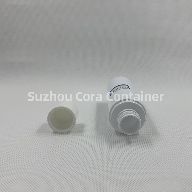 130ml Neck Size 24mm Pet Plast Cosmetisk Flaska med Screwing Cap