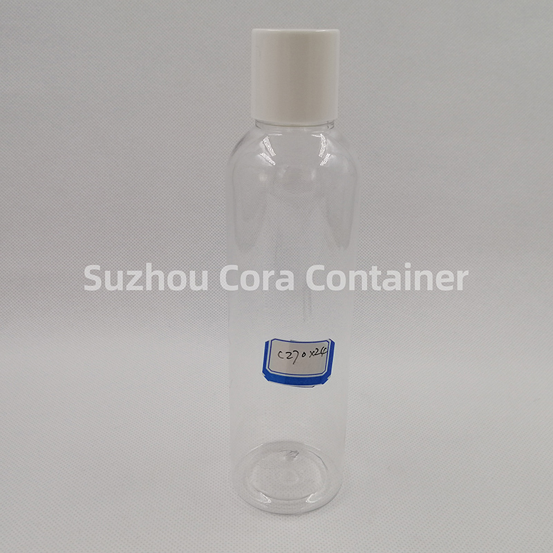 270ml Neck Size 24mm Pet Plast Cosmetisk Flaska med Screwing Cap