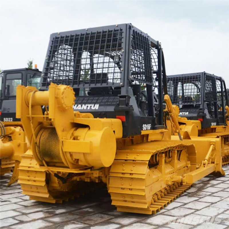 Shantui Official Tillverkare 160 Hästkrafter Forest Bulldozer SD16F