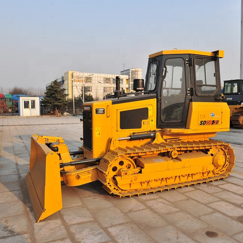 Shantui Officiell tillverkare 80 Hästkrafter Bulldozer SD08-3