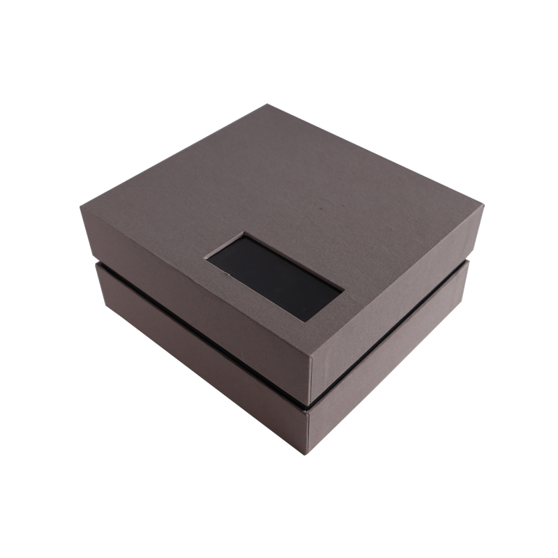 Heaven and Earth Cover Box Anpassad Superior Flanett presentask