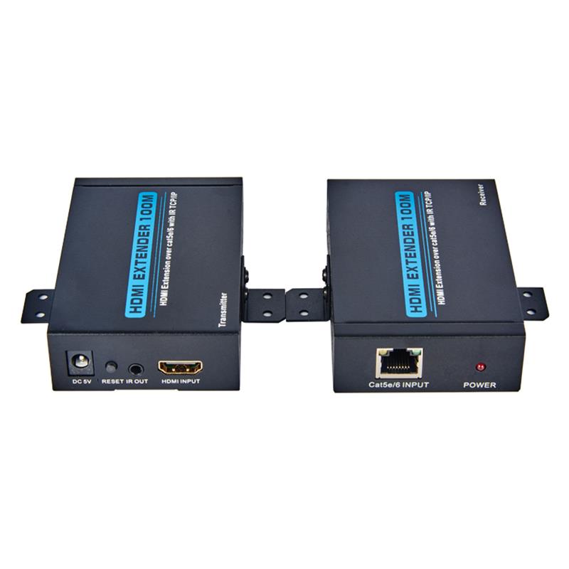 V1.3 HDMI Extender 100m över en enkel cat5e/6 kabel- stöd Hel HD 1080P