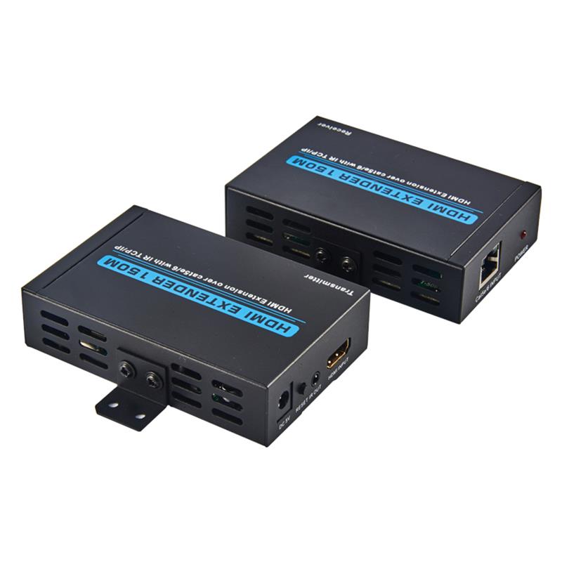 V1.3 HDMI Extender 150 m över Single cat5e / 6-kabel stödjer Full HD 1080P
