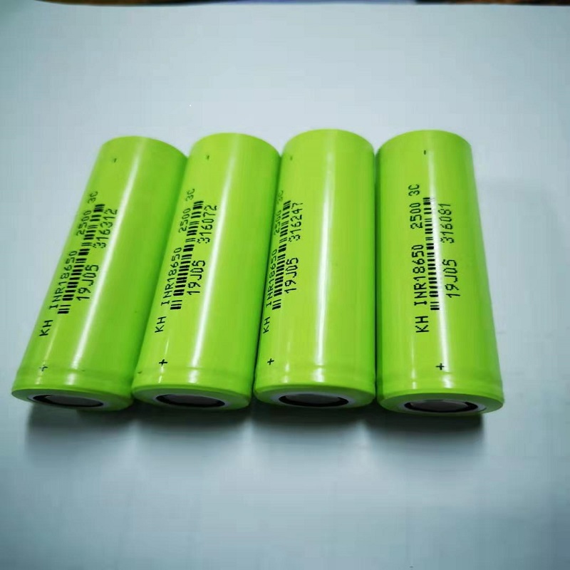 18650-2500mAh 9Wh 3C litiumjonbatteri